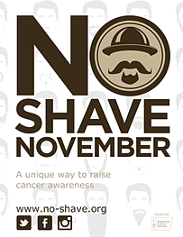 No Shave November Flyer 2014