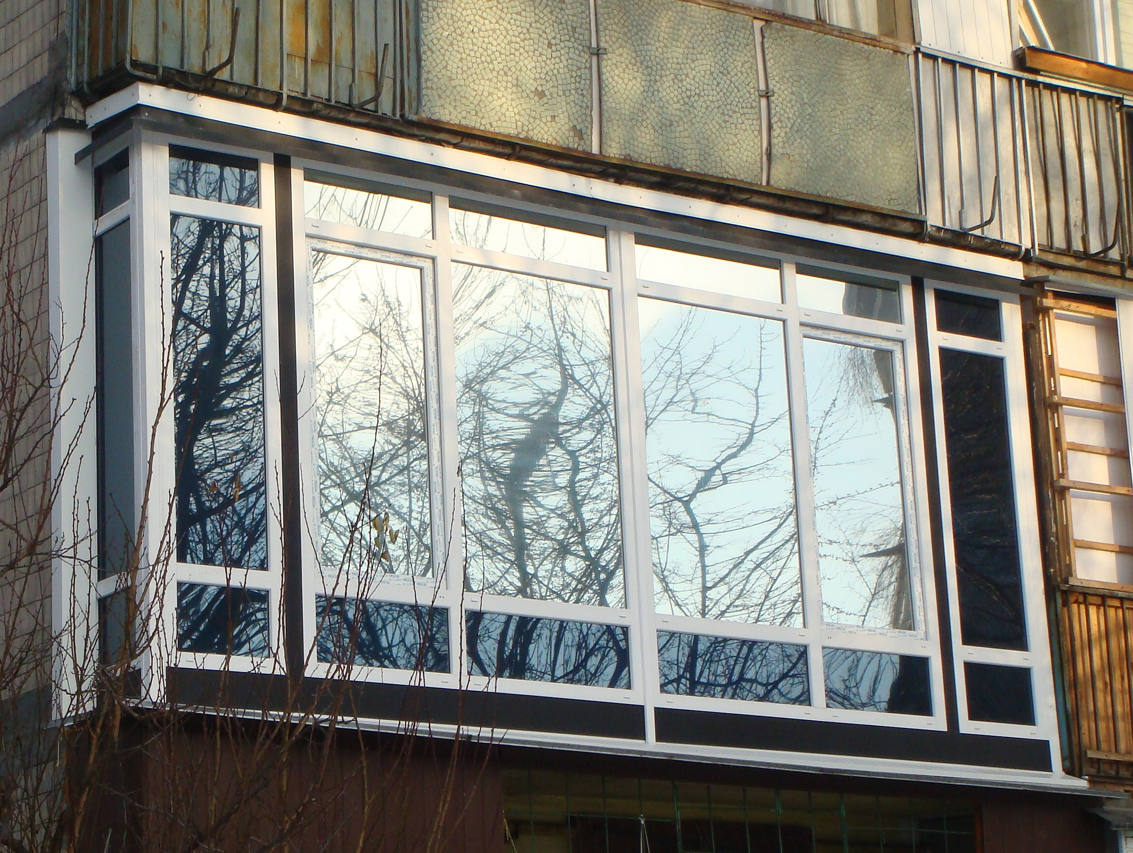 Фото балконов, лоджий и пластиковых окон.