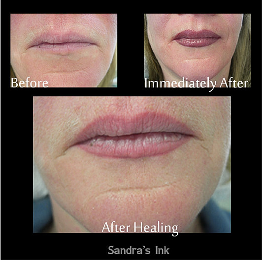 Sandra's Ink Cosmetic Lip Tattooing