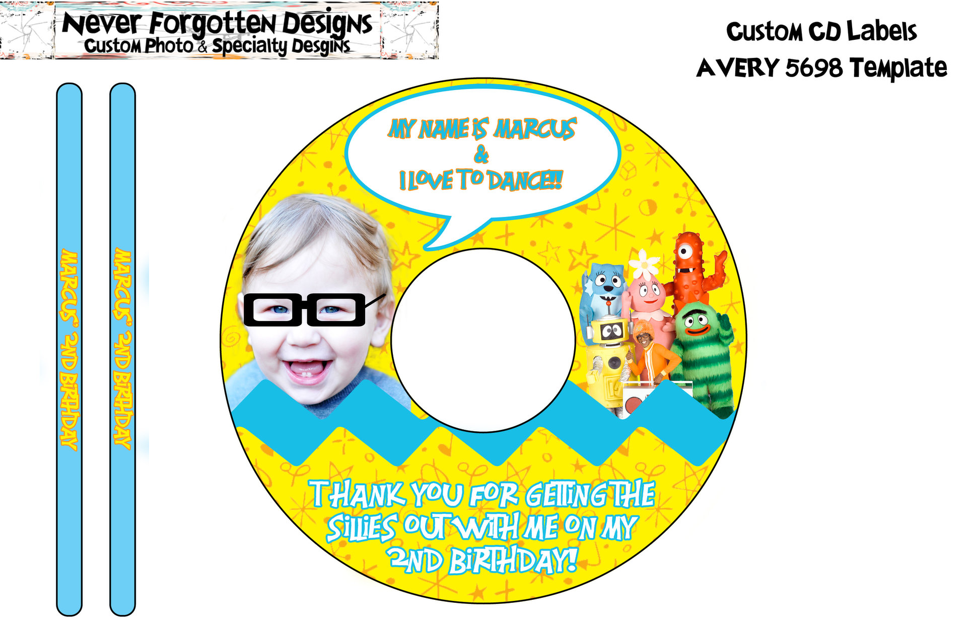 coastie lifes blog site avery 5698 template