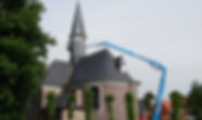 hoogtewerker kerktoren