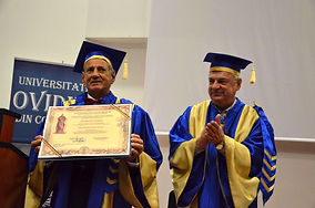 Doctor Honoris Causa at Ovidius University
