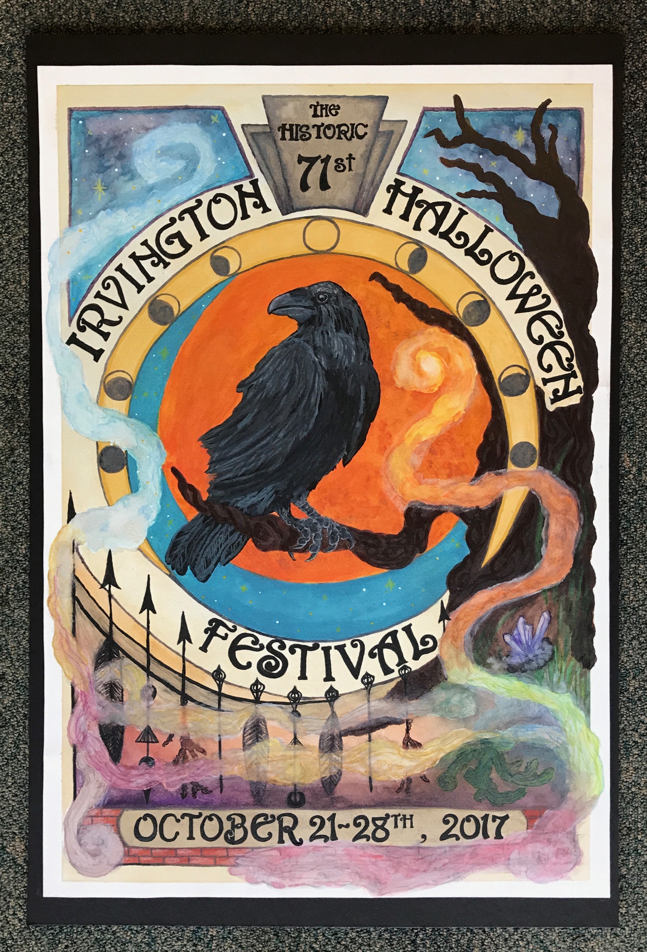 irvingtonhalloween poster contest