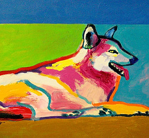 Wolf Resting
