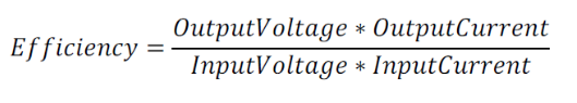 converter efficiency formula