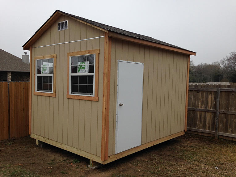 Easy to build insulated dog house, chaparral storage ...