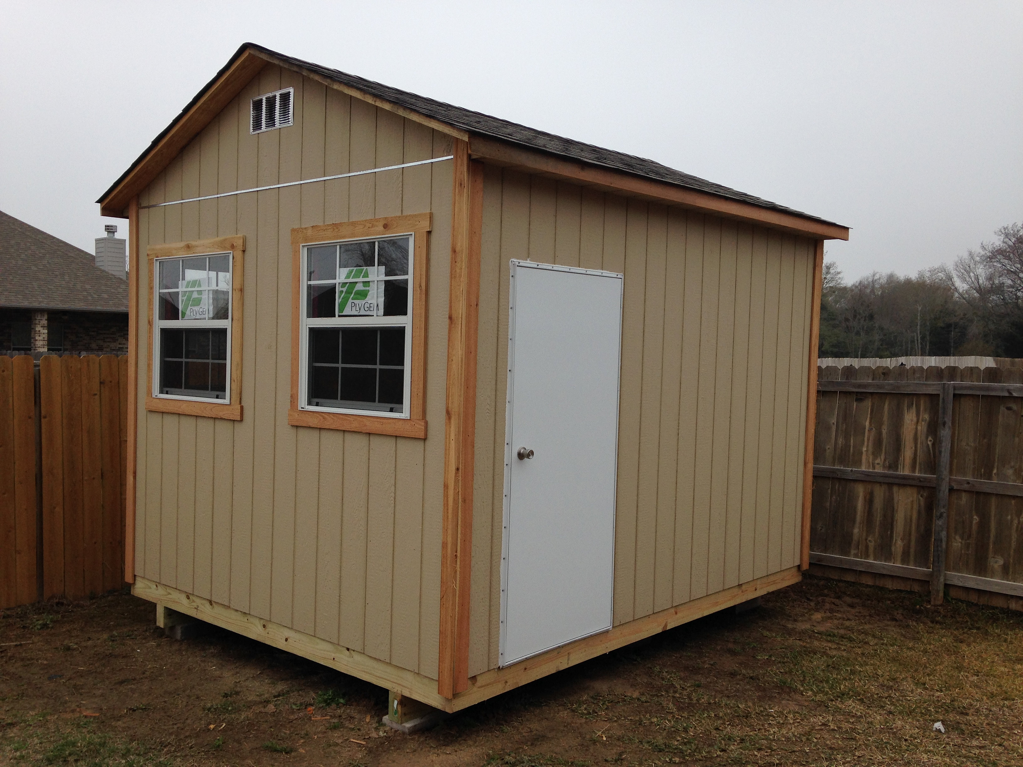 10'x12' Wooden Storage Building