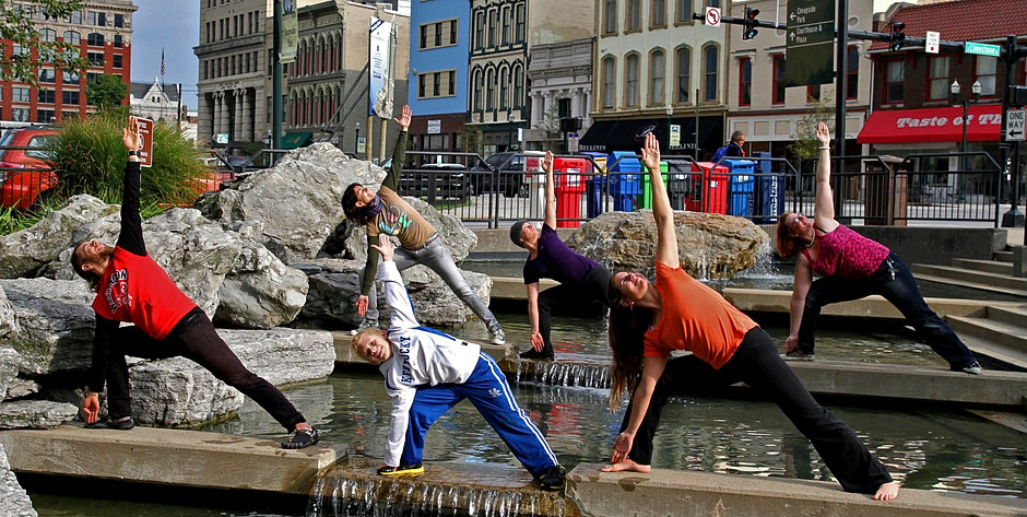 Bikram Hot Yoga Lexington Downtown Community Triangle Pose