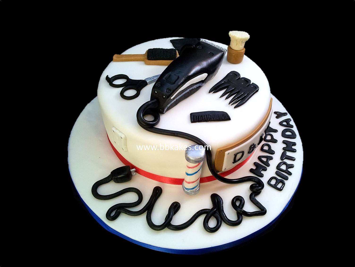 Cakes, North London, Corporate Cakes and Cupcakes Barber Themed