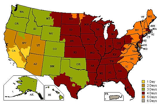 Shipping Map