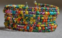 Glass Beaded Bracelet