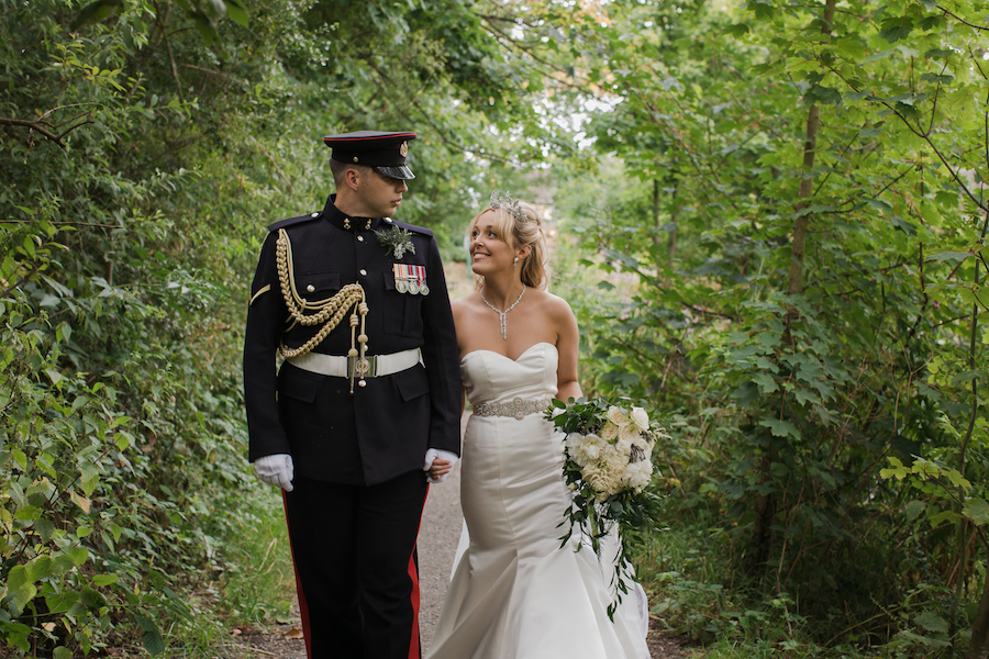 Georgie & Craig's Magical Military Wedding - Amulet Events