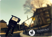 coursier à vélo