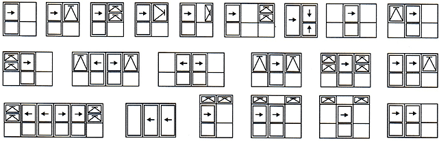 Our range of sliding door options