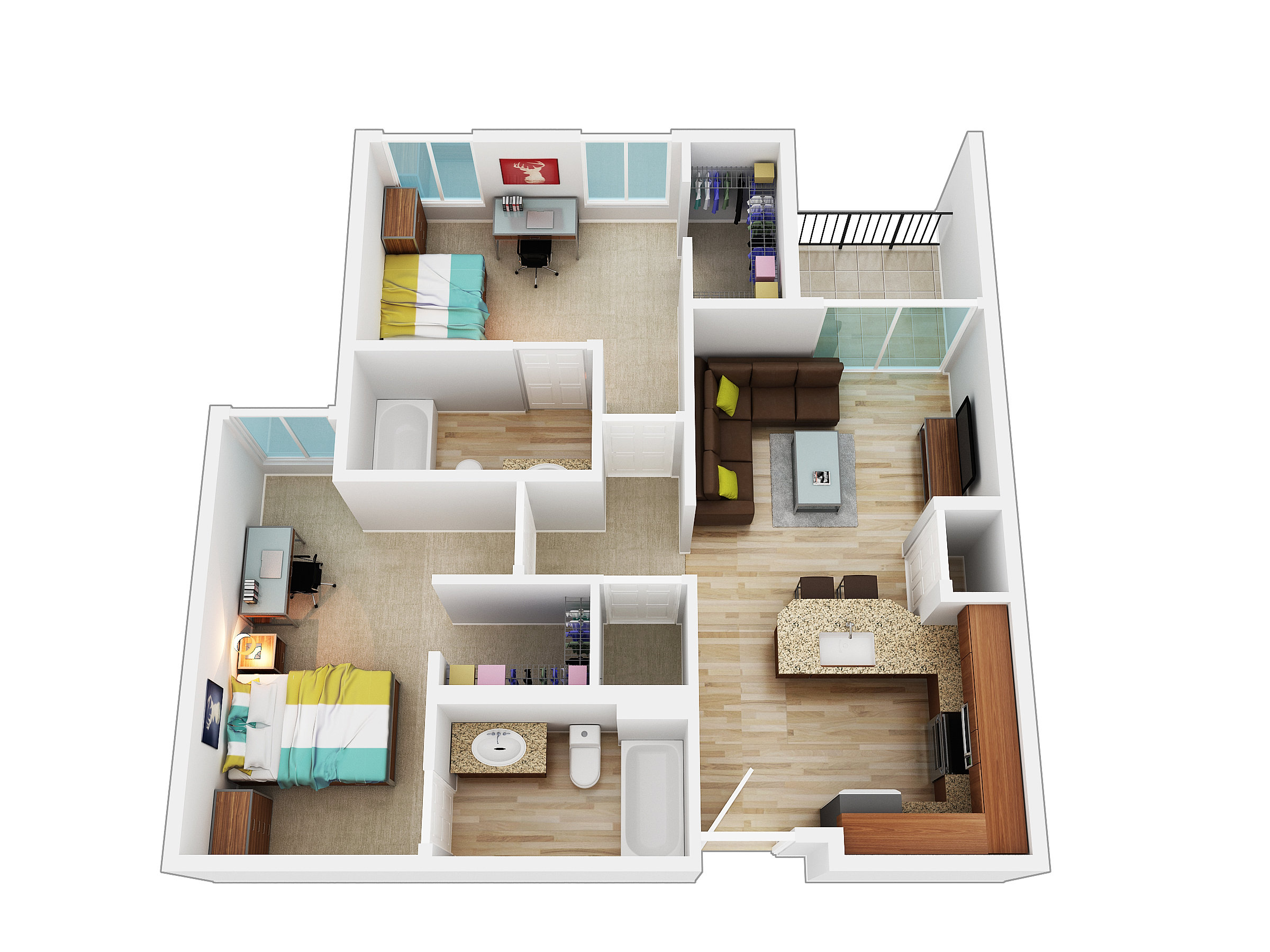La Pointe | Off Campus Student Housing Near Boise State University  La Pointe Off Campus Housing near Boise State Univeristy | Two Bedroom, Two  Bath.