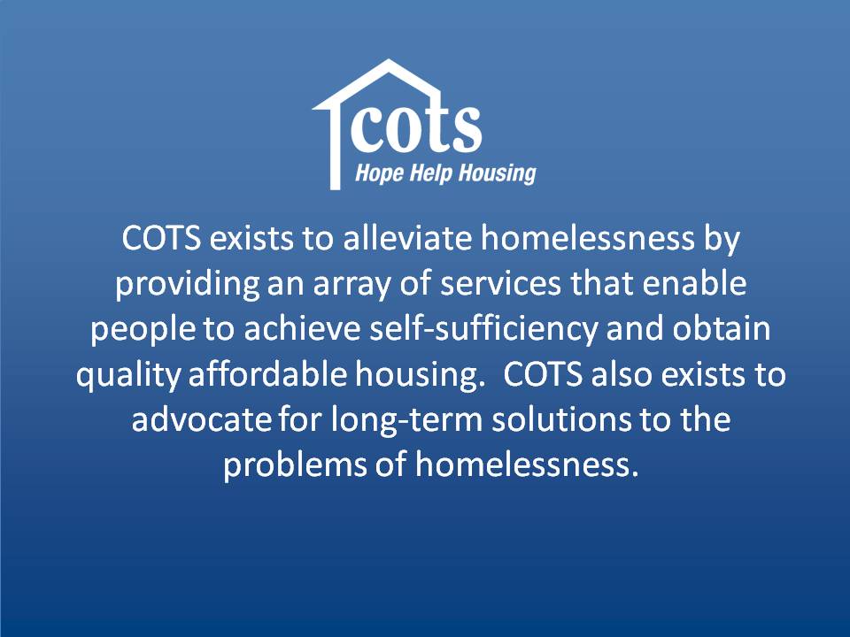 About COTS cotsdetroit2015