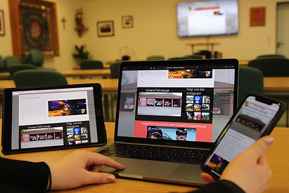 Brandneue Homepage