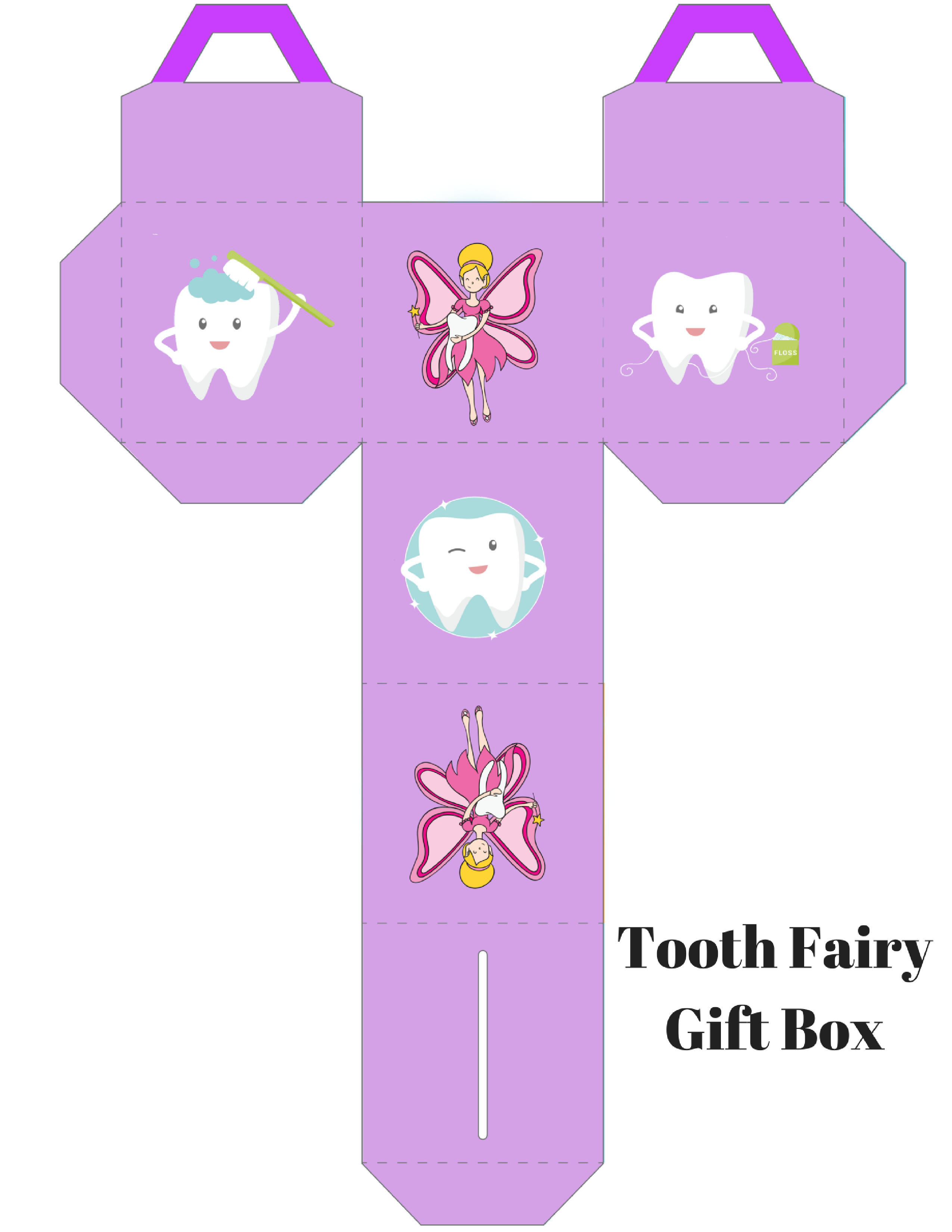 Tooth Fairy-Adorable Free Printable's!