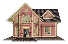 Детальные проекты домов-бань