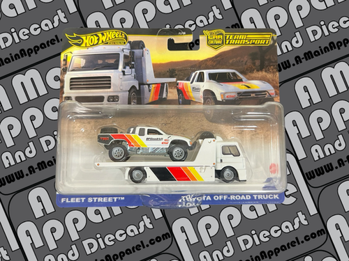Hot Wheels Fleet Street With Toyota Off Road Truck A Main Apparel