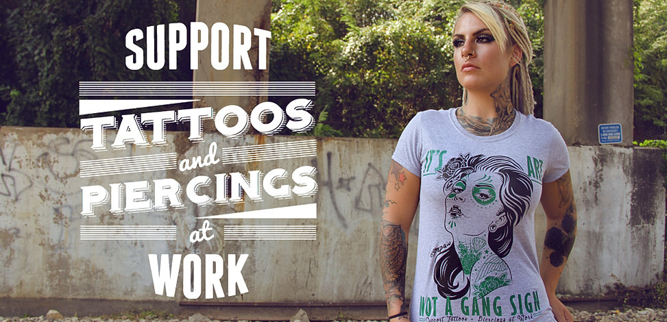 Tattoo discrimination in the workplace image