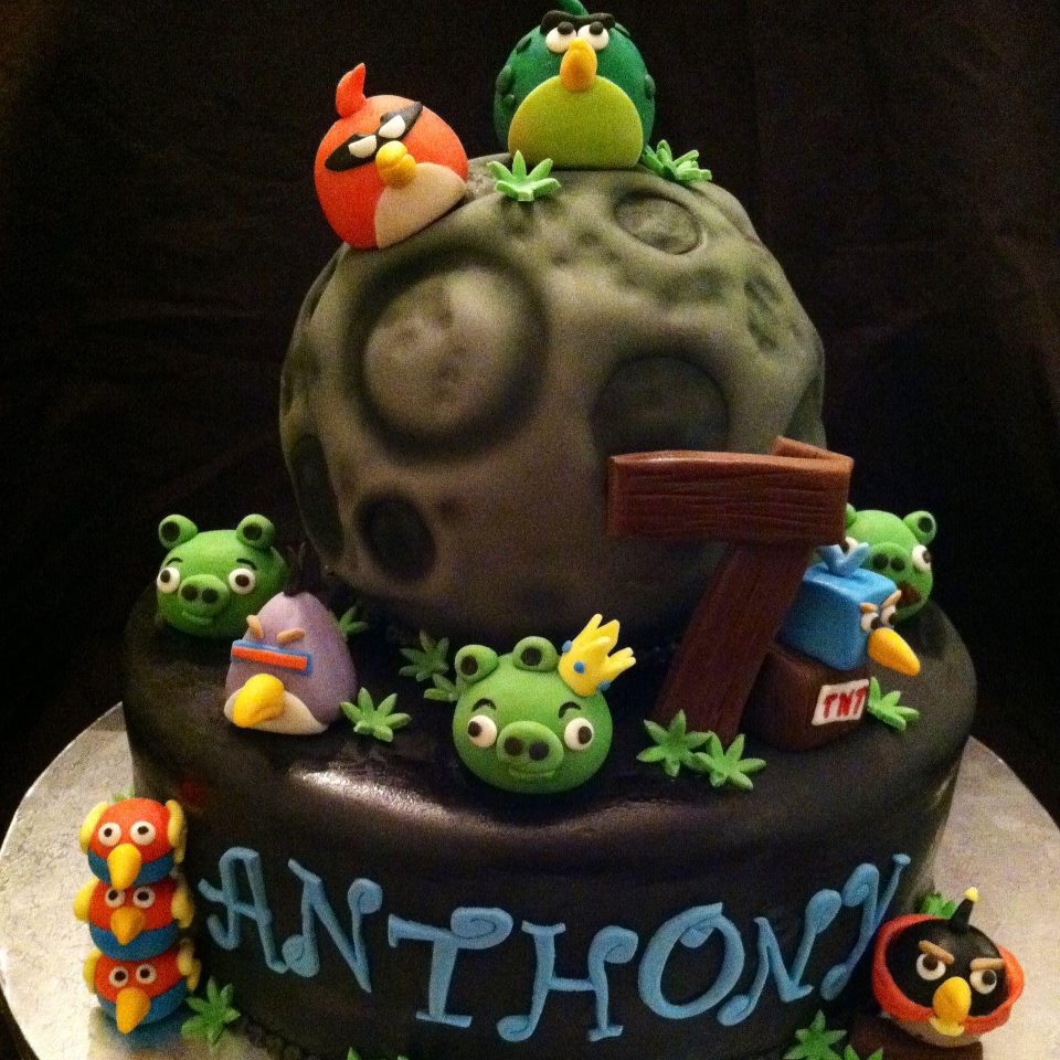 angry birds space cakes angry birds space cakes