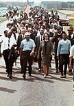 We walked in Selma.