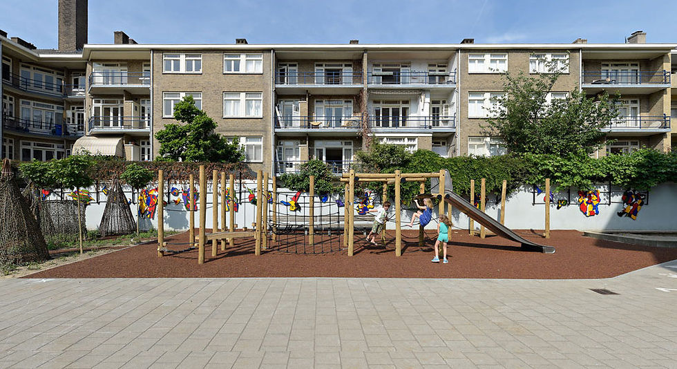 Eerste Openluchtschool in Amsterdam
