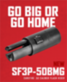 SUREFIRE RELEASE NEW 50BMG 3-Prong Flash Hider // Go BIG or Go Home