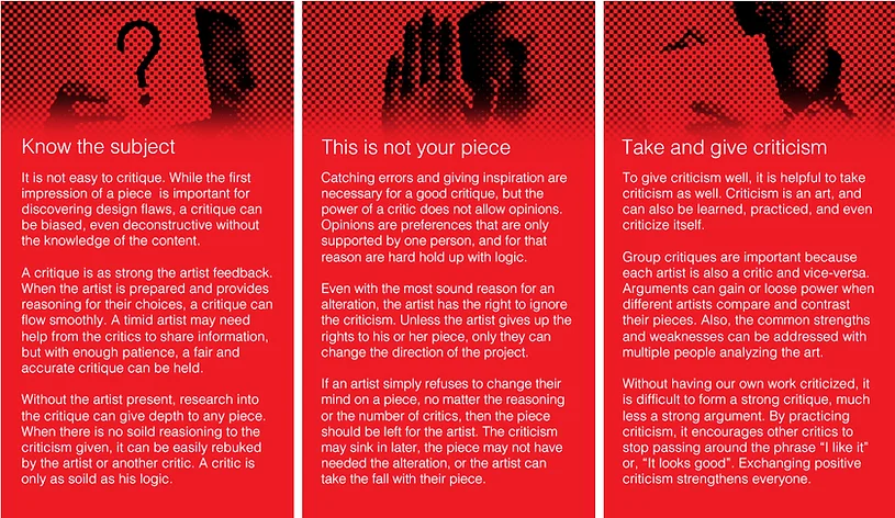 theimperfectwebsite giving criticism flyers need to be fair easy to criticize