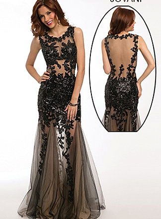 jovani prom 24551 black prom dress alyce paris prom dress