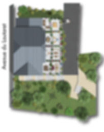 Les Terrasses du Lautaret - Appartement neuf à Briançon - Plan de masse