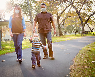 Family in Park
