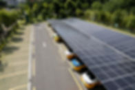 Telhado de painel solar
