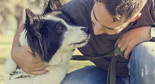 Man with his Dog
