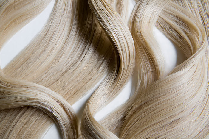 Blond Wavy Hair