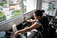 Cleaning the Dishes