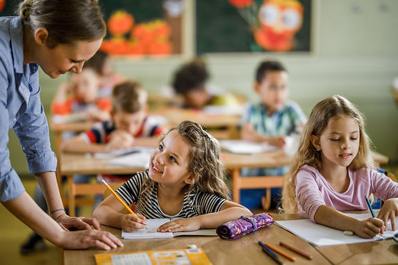 Primary school classroom
