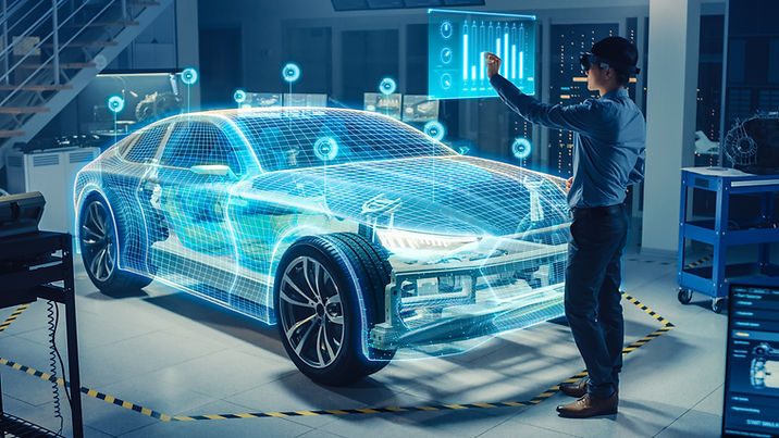 Realtà virtuale dell'auto