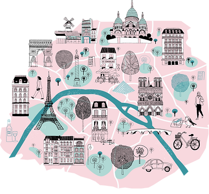 Carte de Paris