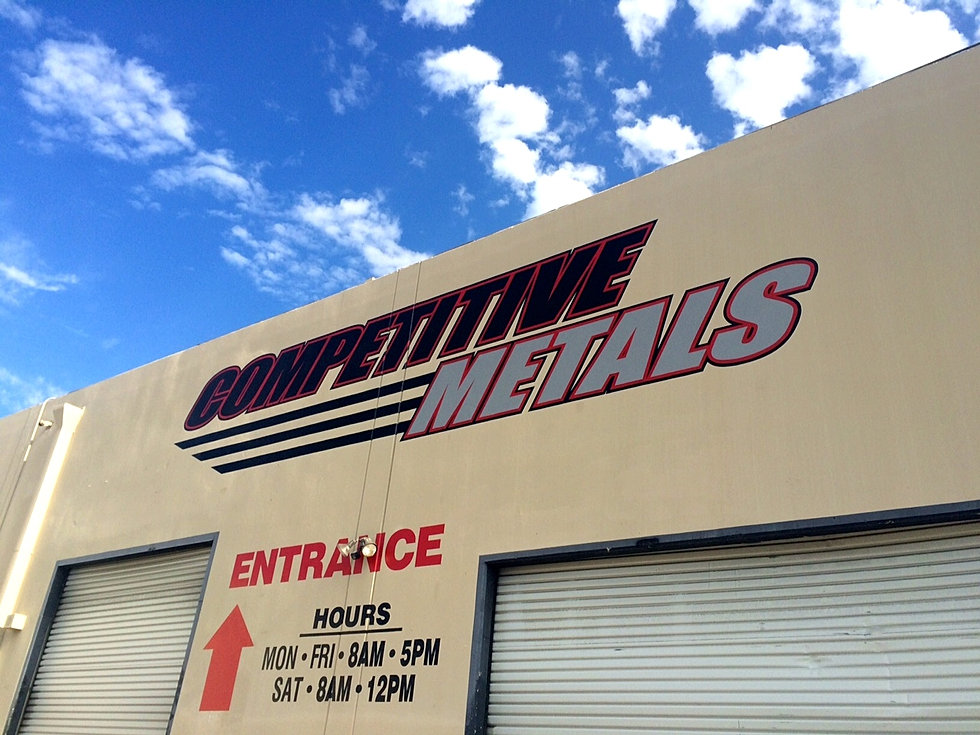 Competitive Metals Metal Supply El Cajon