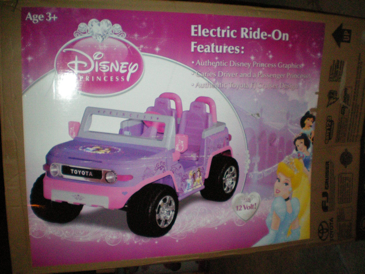 Disney princess jeep battery charger #5