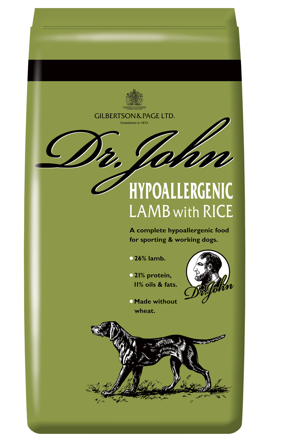 Dr. John Lamb with rice aikuisille
