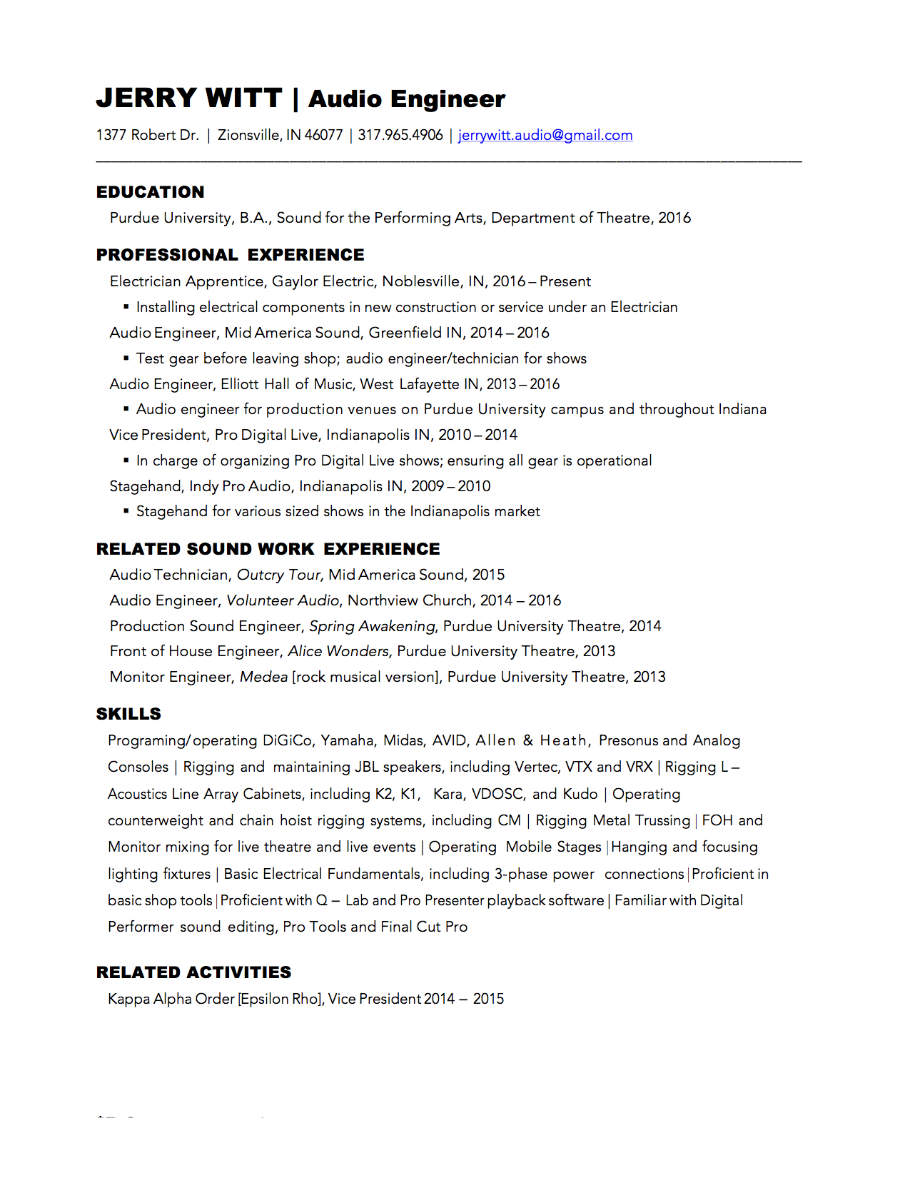 biomedical engineering cover letter