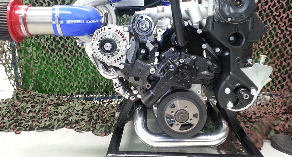 Nissan patrol chevy diesel conversion #6