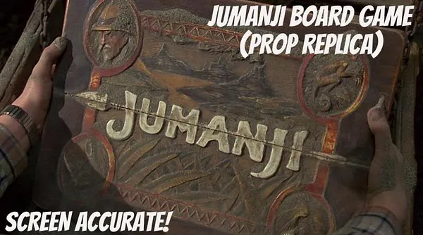 11 Scale Wooden Jumanji Board Game Prop Replica 11 Scale Wooden Jumanji Board Game Prop Replica