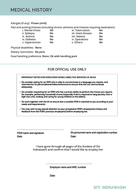 portfolio humanising fdw biodata biodata of a person
