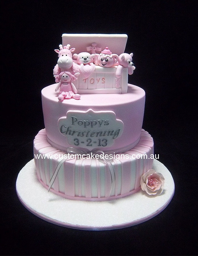 Custom Cake Designs Cake Decorator Perth Pink Toybox ...