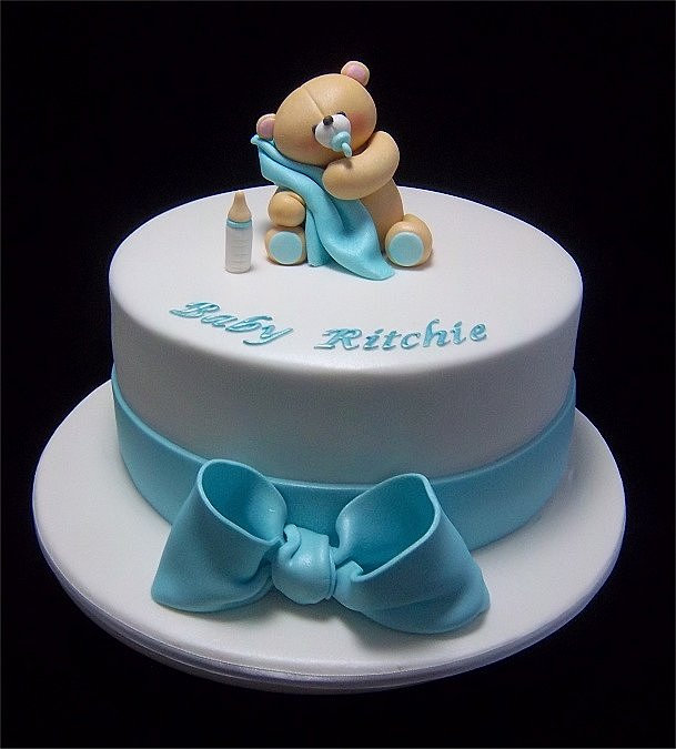 Forever Friends Baby Shower Cake