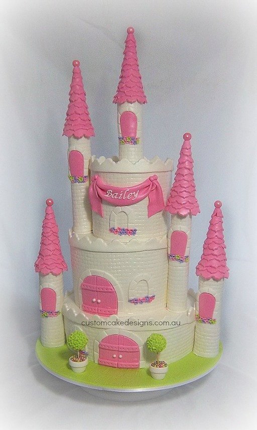 Custom Cake Designs Cake Decorator Perth Princess Castle ...